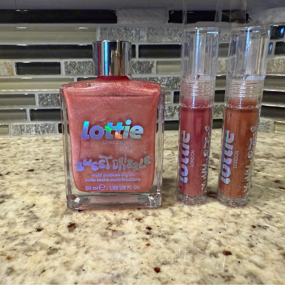 Lottie London Yummy Collection, Dry Oil & Lip Butter Bundle
